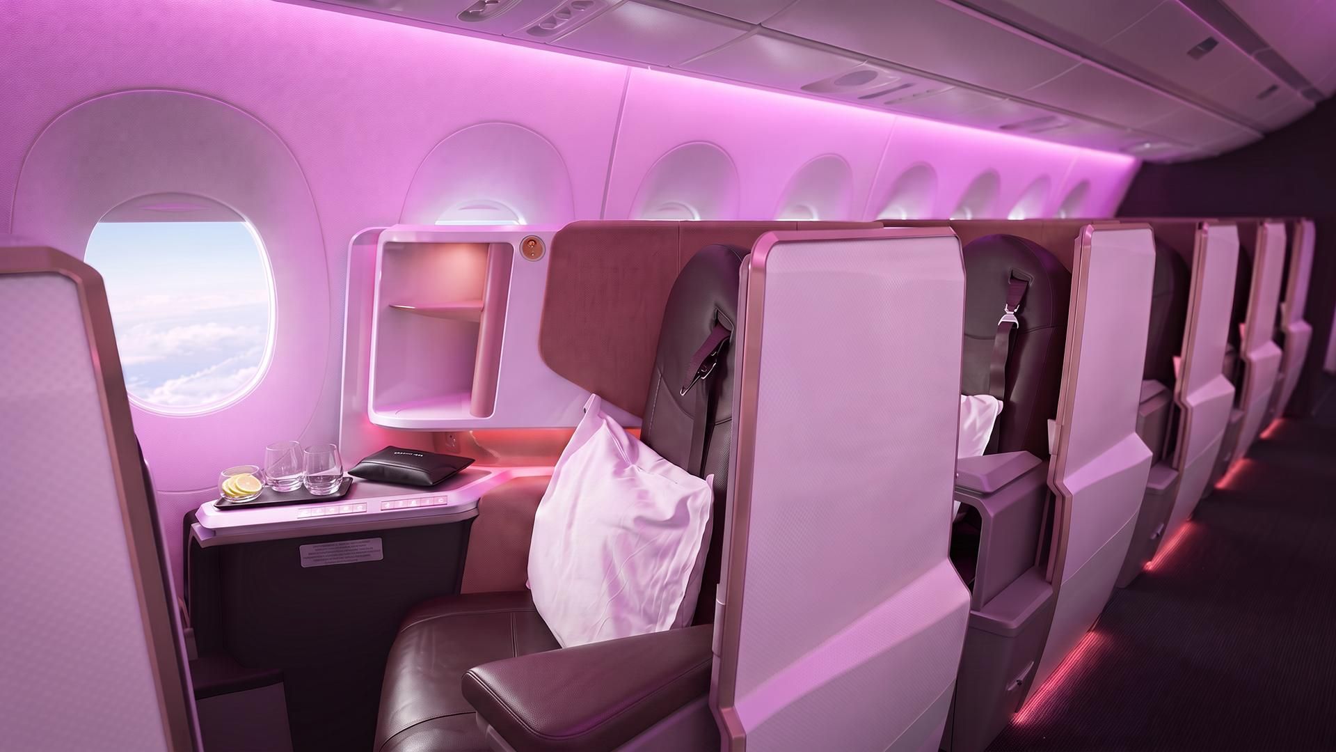 Virgin Atlantic Upper Class cabin — the weak points of the product