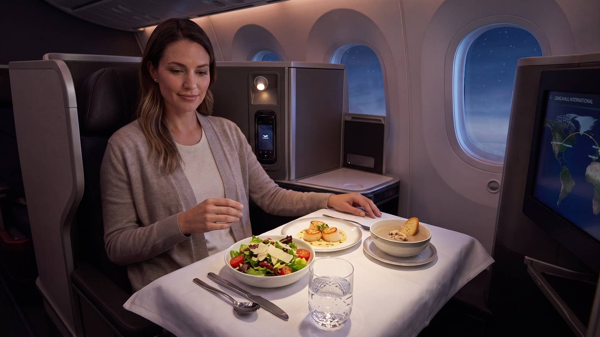 American Airlines Business Class Food-min.jpg