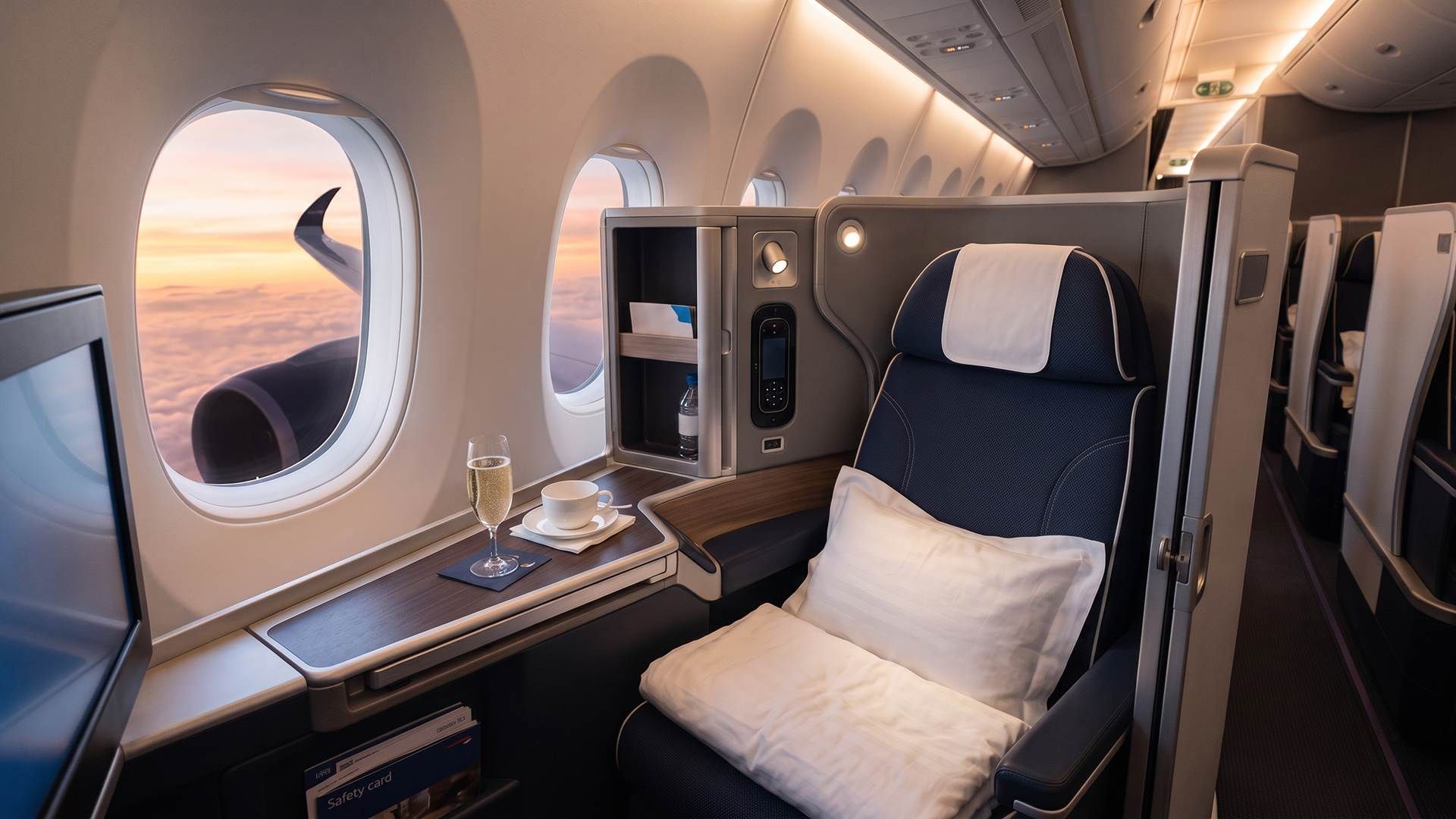 Best seats in the British Airways Club Suite cabin
