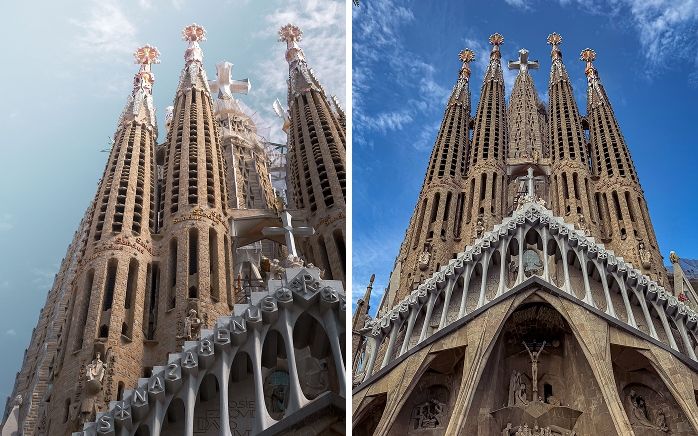 The Sagrada Família at full height after the Tower of Jesus Christ was completed in 2026