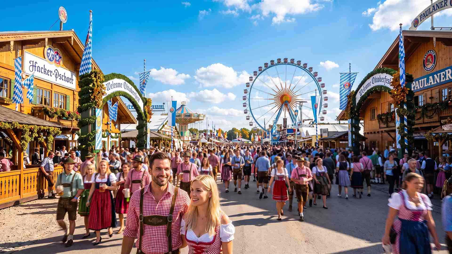 Oktoberfest in Munich — the peak period for business class fares to Germany